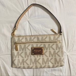 Michael Kors Logo Wristlet